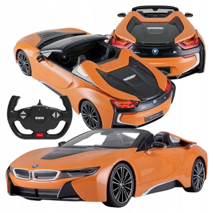 Samochód Zdalnie Sterowany RASTAR BMW i8 Roadster 1:12 Dzieci Prezent