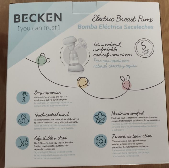 Bomba tira-leite elétrica Becken BBP-3082