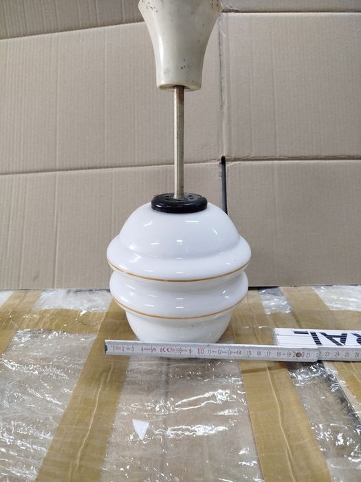 Lampa sufitowa wisząca szklana duża