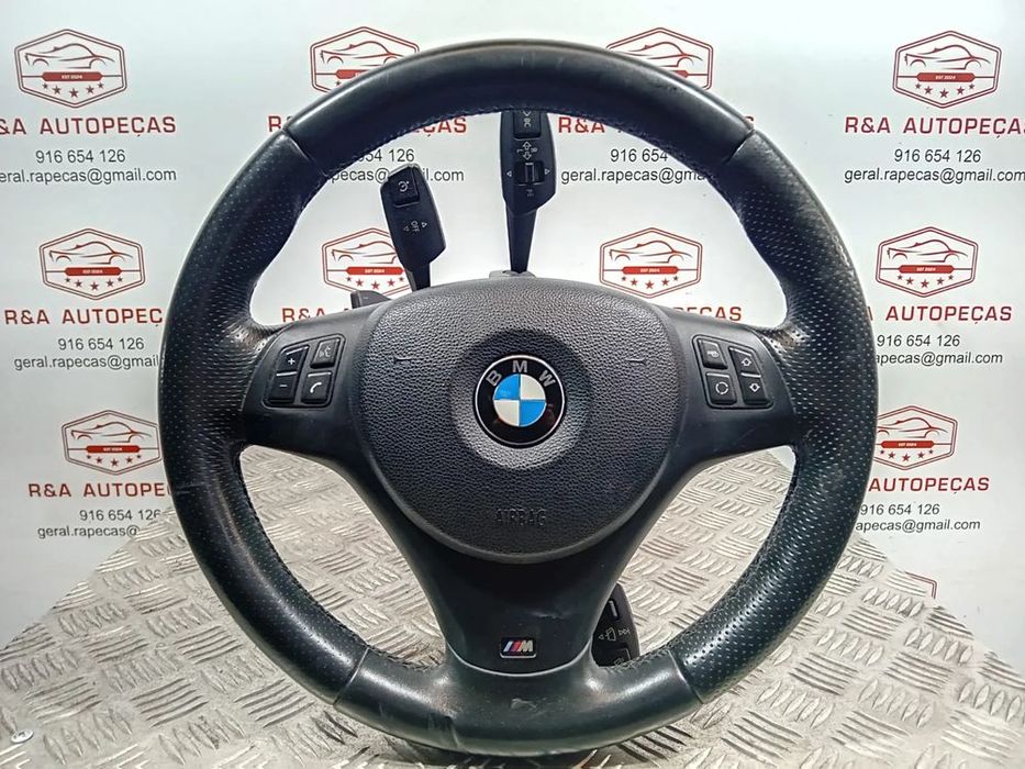 Volante com Airbag BMW PACK M SERIE 3 E90 E91 E92 SERIE 1 E81 E82 E87