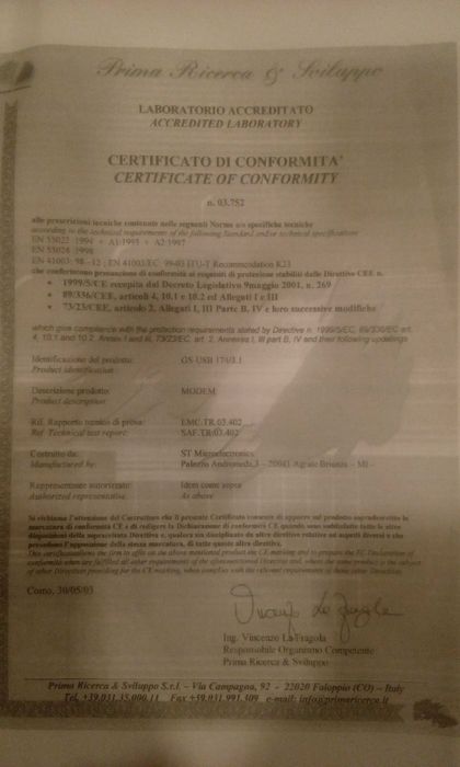 Modem ADSL IceData 500