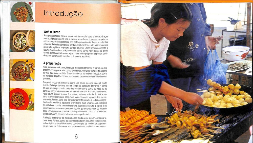 "Cozinhar com o wok: Carne" [Novo]