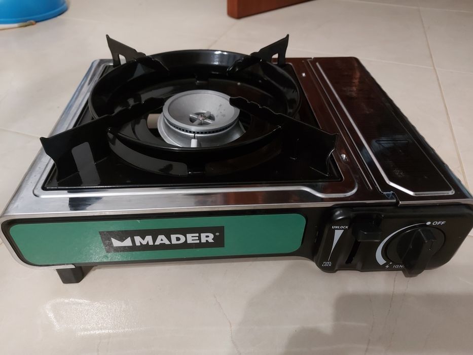 Fogão camping novo