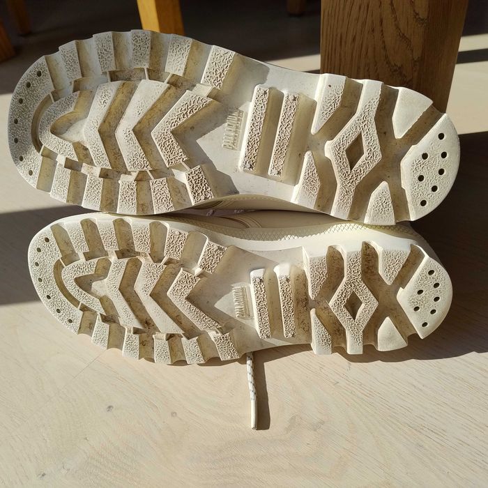 Trampki Palladium Pampa x RAINS - outdoor'owe, białe - unisex