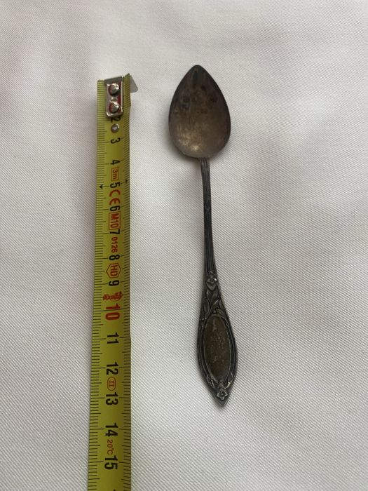Colher antiga de prata portuguesa