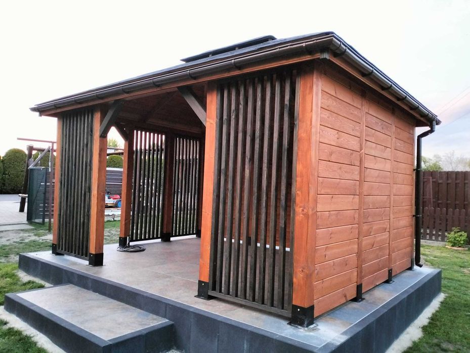 Altana ogrodowa MEWA 3x3m  - Wykonujemy Altany, domki, wiaty