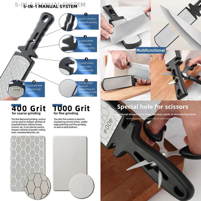 Afiador de facas e tesouras