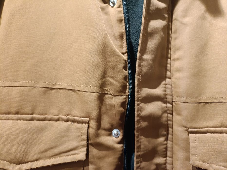 Kurtka zimowa parka 134 gruba ciepła