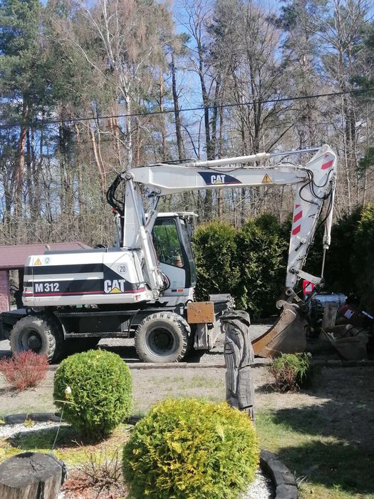 Usługi koparką kołową