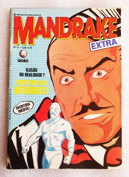 Antigos Livros BD ~ "MANDRAKE" ~ Vários números disponíveis.