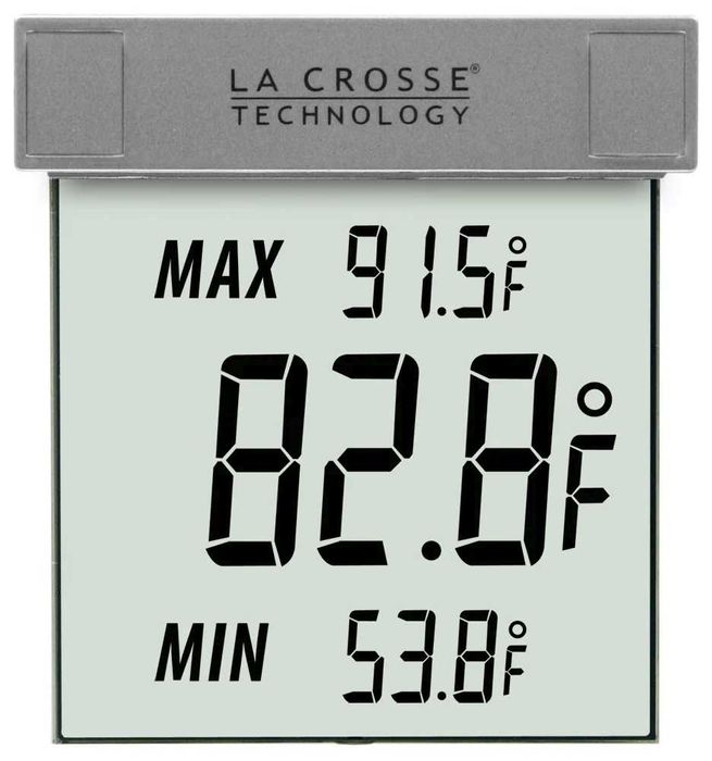 Termometr La Crosse Technology  window  Fahrenheit dla Amerykanina