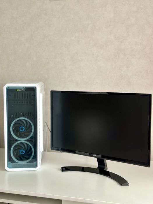 Ігровий ПК + Монітор LG 24” | Ryzen 5 | RX 560 | Готовий до роботи