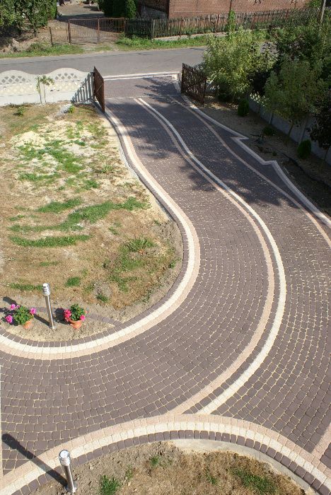 Kostka DEKORACYJNA brukowa chodnikowa N1 4cm