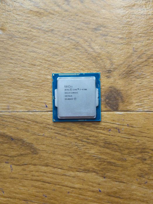 Процессор intel core i7 4790k 4 ядра 8 потоков 4.4 ГГц частота идеал гарантия 4-е поколение интел сокет 1150