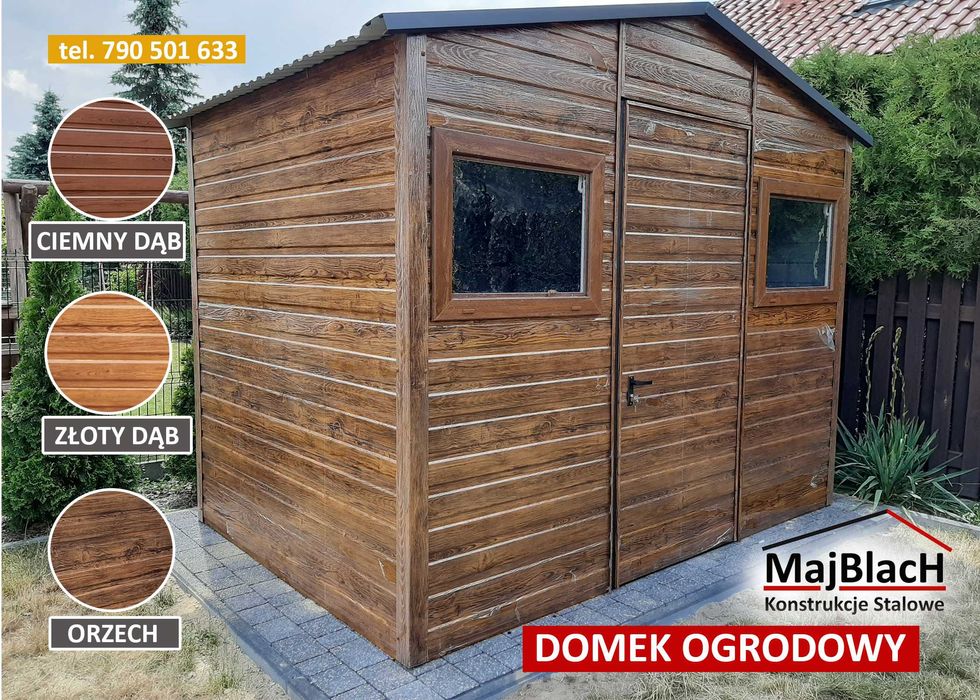 Garaże Blaszane |Magazyn |Wiata |Schowek na Narzędzia | - Maj-Blach
