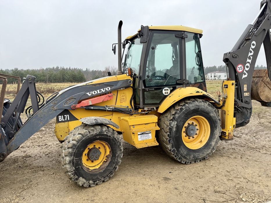 Volvo bl71 yoistick koparko ładowarka