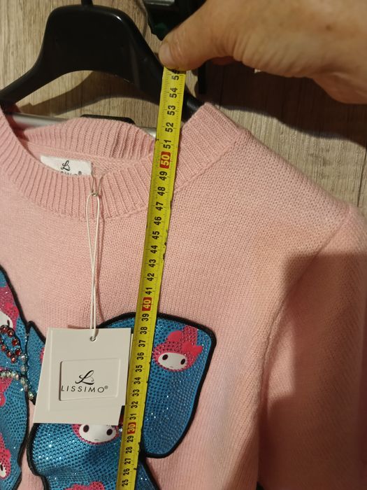 Sweterek damski z krótkim rękawem