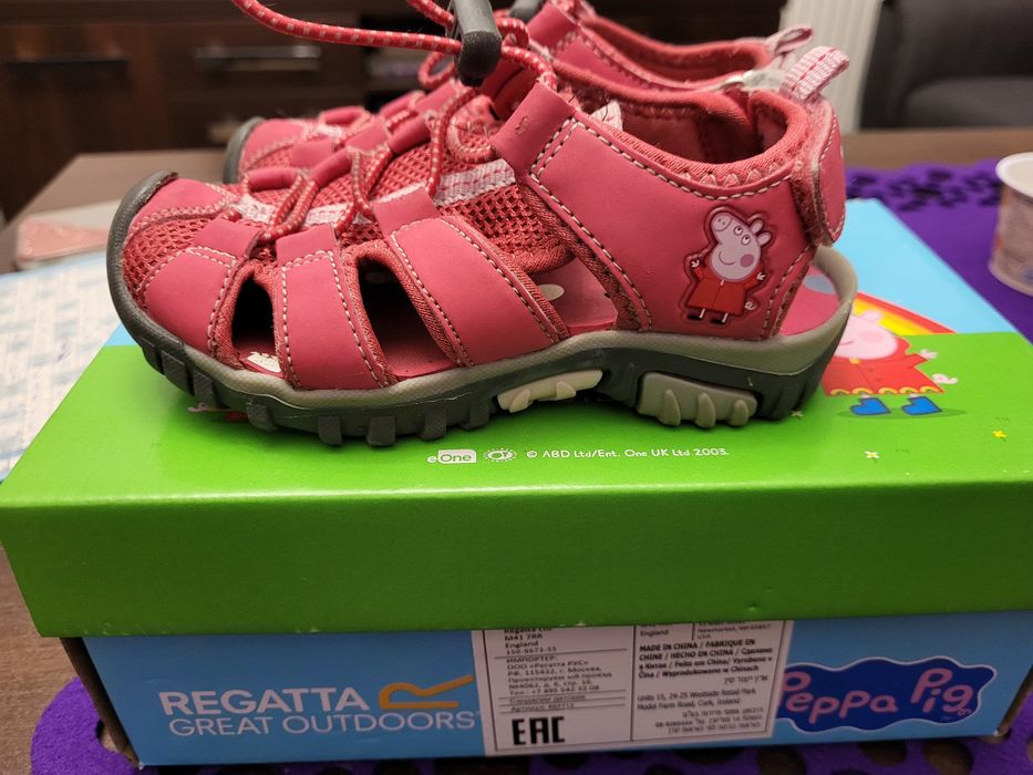 Sandały regatta swinka peppa r26