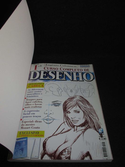 Livro Curso Completo de Desenho Eugênio Colonnese