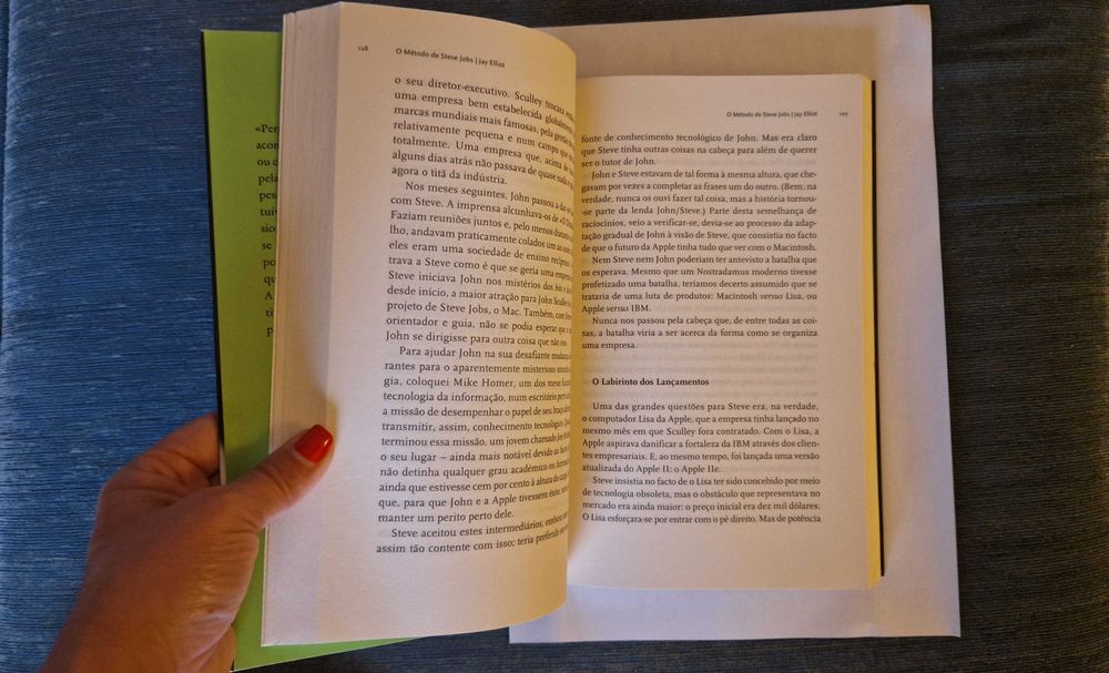 Livro "O Método de Steve Jobs iLeadership para uma Nova Geração"