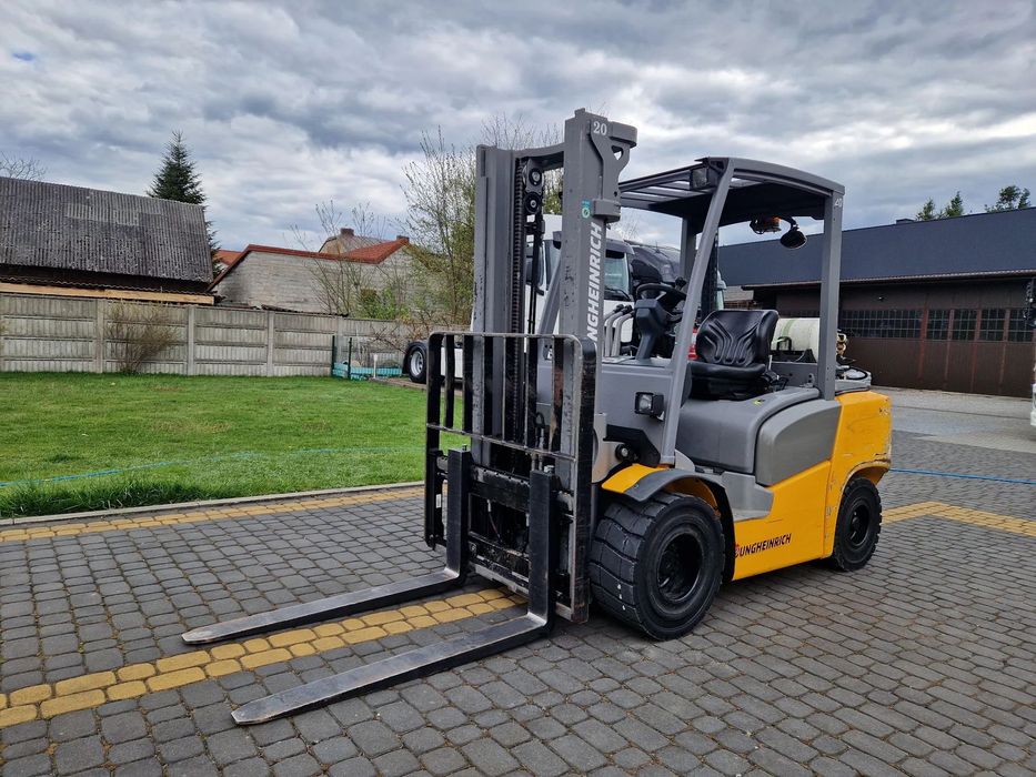 Jungheinrich TFG 430 / LPG / Udźwig  3 tony / Duplex /  Przesuw Boczny / 2020 r.  1 Właściciel , Polski Salon