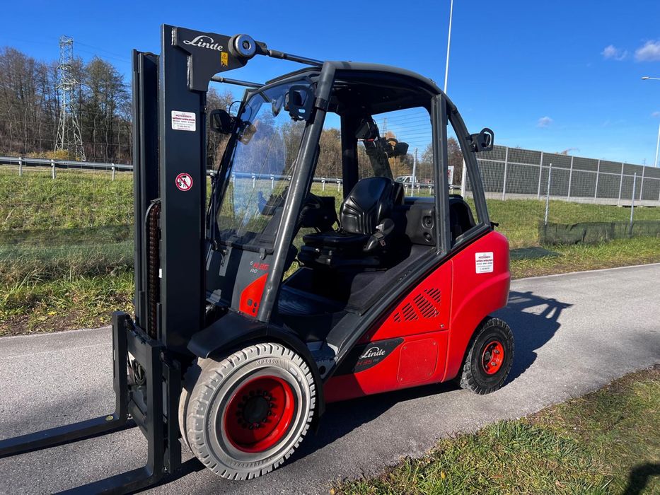 Wózek Widłowy Linde H35T-02 Evo 2017 Rok Duplex Wolny Skok Nowe Opony