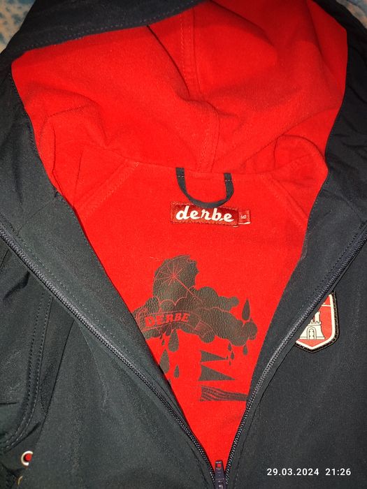 Куртка парка, софтшелл, на рост 140