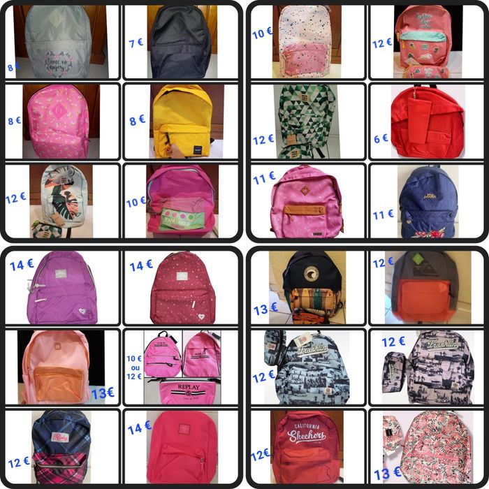 Varias Mochilas novas