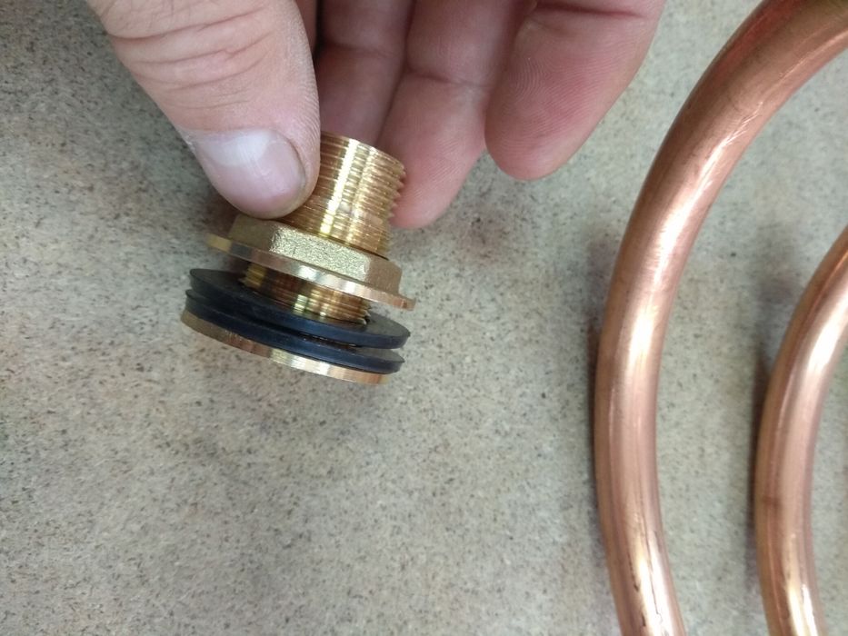 Охладитель, дистилятор, змеевик, трубка медная ф5/8"