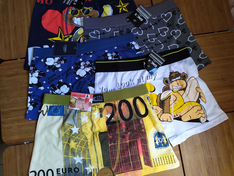 Lotes de 5 Boxers * Tamanho - S * Artigo NOVO