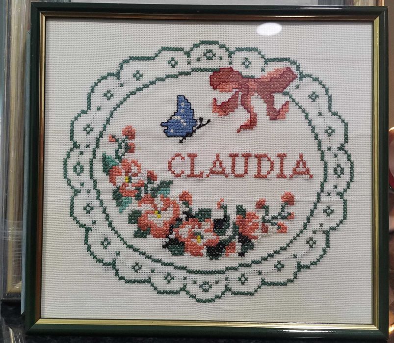 Decoração - Quadros bordados