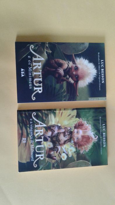 Livros: Nárnia, Artur e os Minimeus , Triângulo jota e outros