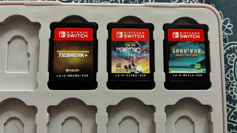 Jogos Nintendo Switch (Tiebreak, Star Trek, Survivor) - Com Caixa