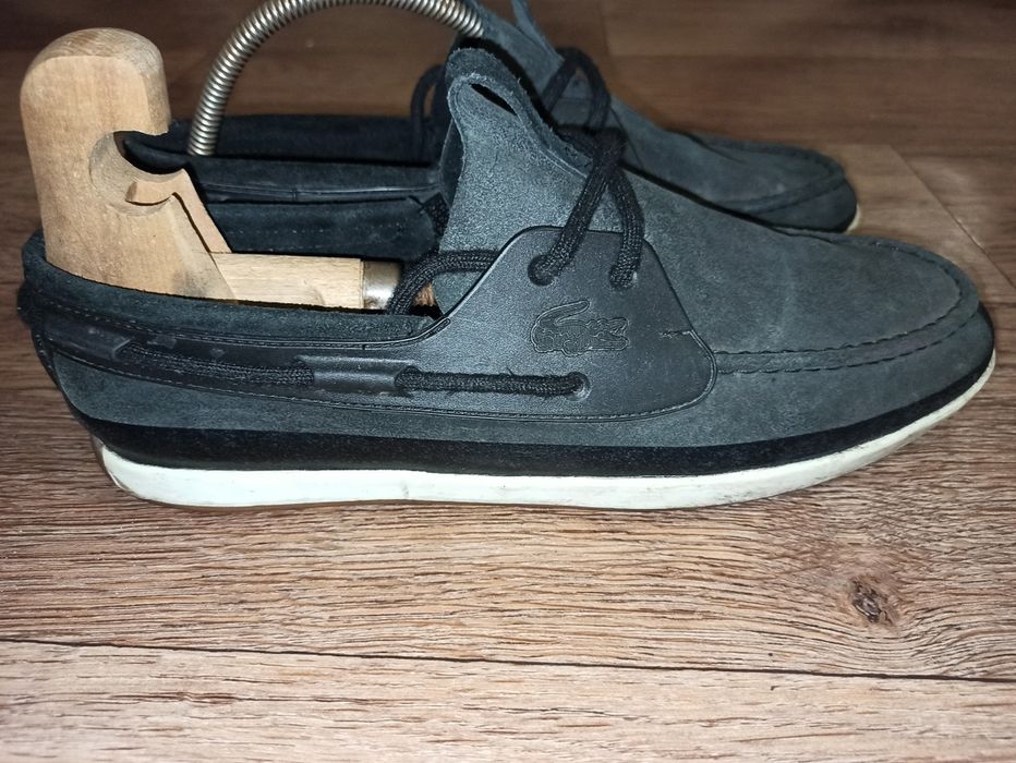 Мокасины Lacoste, нат.замш, оригинал, 42