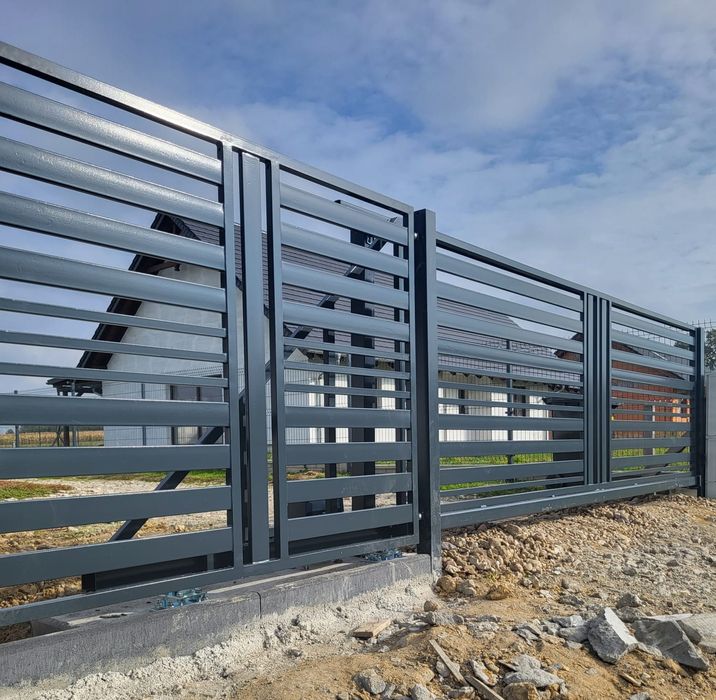 Bramy przesuwne nowe