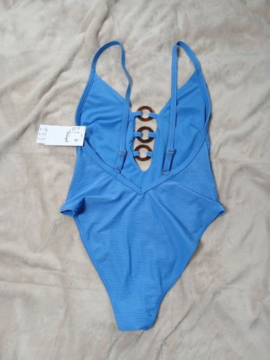 Niebieski strój kąpielowy Triumph 38B 75B summer dune O