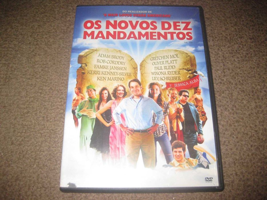 DVD "Os Novos Dez Mandamentos" com Jessica Alba