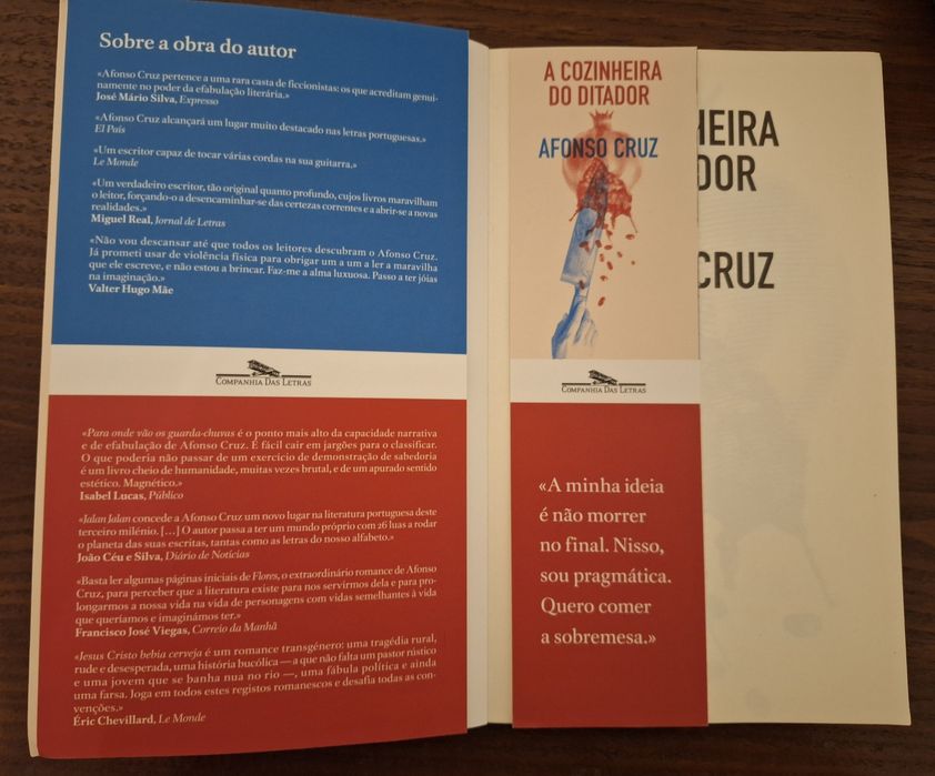 A Cozinheira do Ditador - Afonso Cruz