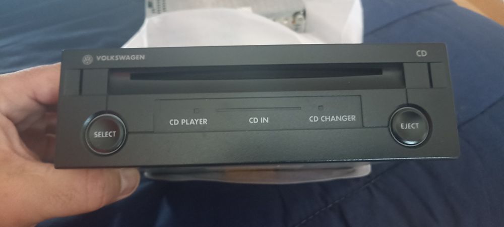 Radio e caixa CD original VW