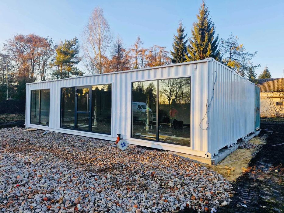 sklep, lokal z kontenerów, pawilon handlowy, salon, biuro, magazyn