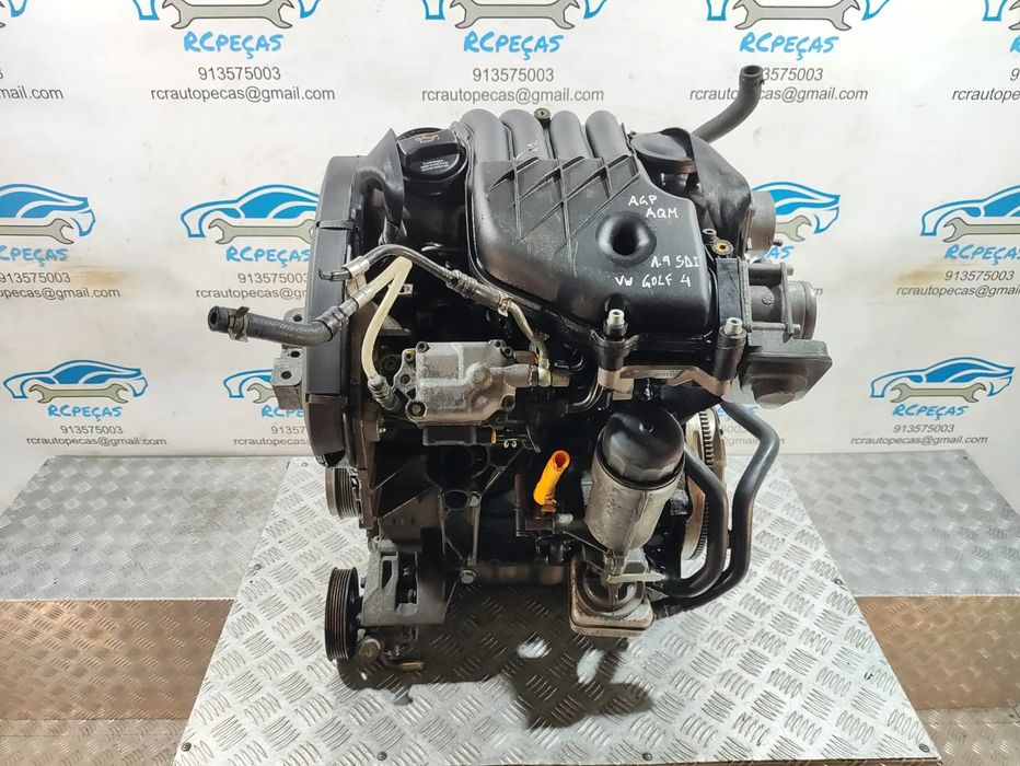 Motor Completo VWAG VW Volkswagen Seat Audi 1.9 SDI 8v 68cv AQM
