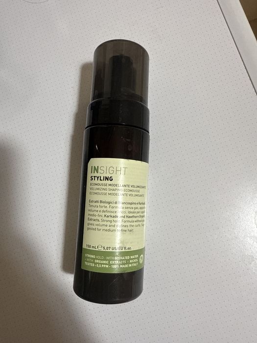Insight styling volumizing shaping ecomousse - Еко мус для моделювання