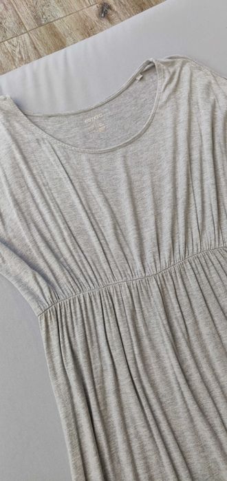 Letnia sukienka Esmara M L szara melanż