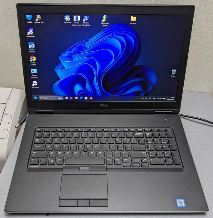 Dell Precision 7730 IPS i7-8850H/64gb/NVIDIA P3200 6GB/NVME 512Gb/3год