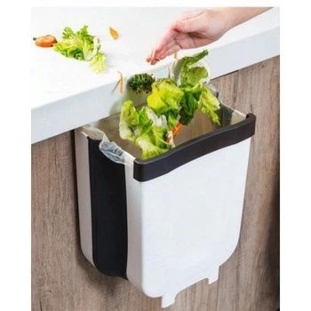 Ідеально підходить для кухні та туалету, контейнер розкладається та ма