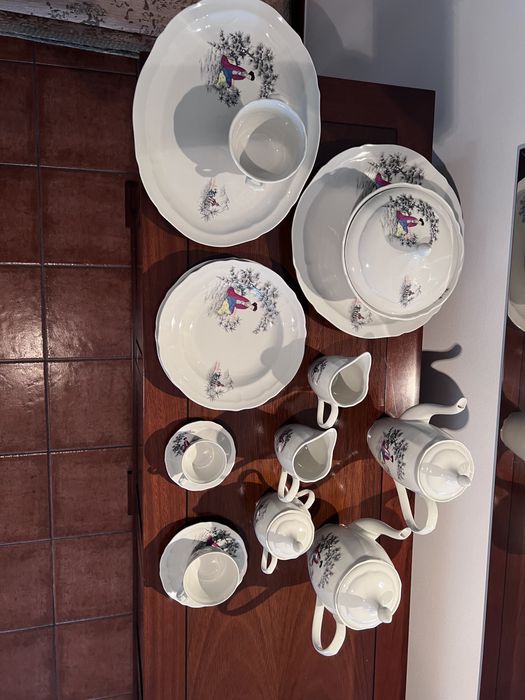 Conjunto de loica chinesa