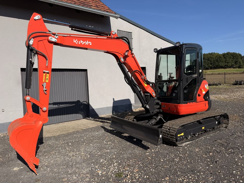 Kubota KX155 / 2021 rok / Minikoparka / 5 ton / Sprowadzona / Podobna do Case JCB CAT Wacker Komatsu Hitachi Terex Volvo Hyundai Yanmar Babcat