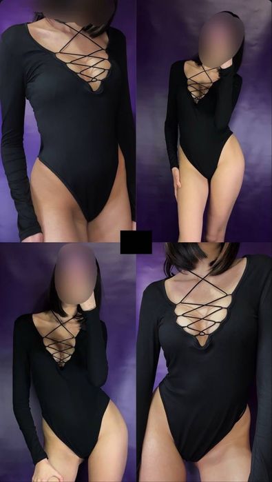 Боді жіноче із шнурівкою