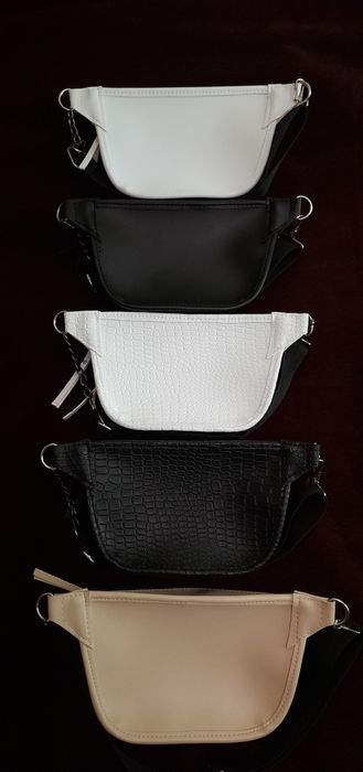 Бананка ,  крос-боді , жіноча сумка через плече на 2 відділення (екок