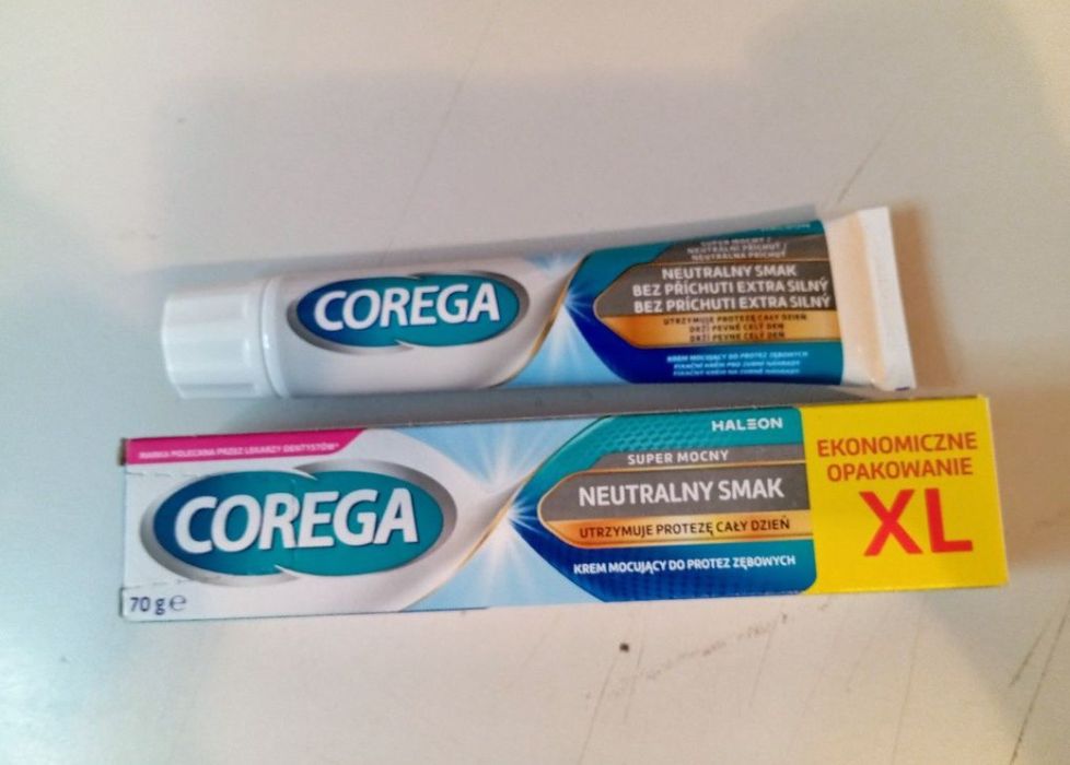 Corega Super Mocny Krem mocujący do protez zębowych 70 g 2 szt.